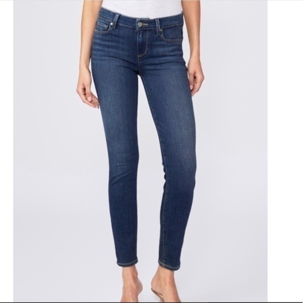 Paige Verdugo Skinny Ankle Jeans 28W 27L